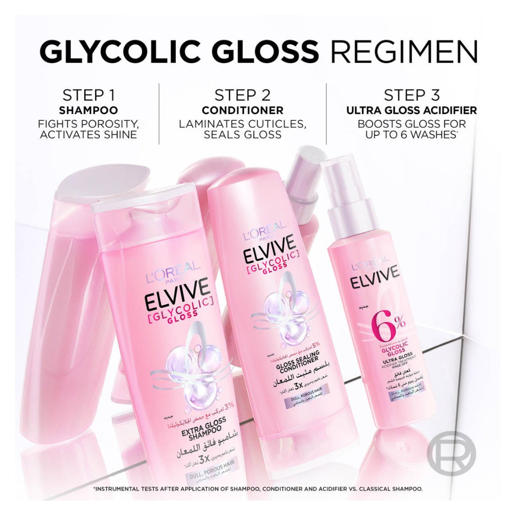 شامبو إلفيف جليكوليك جلوس من لوريال باريس |  صيدلية.كوم.