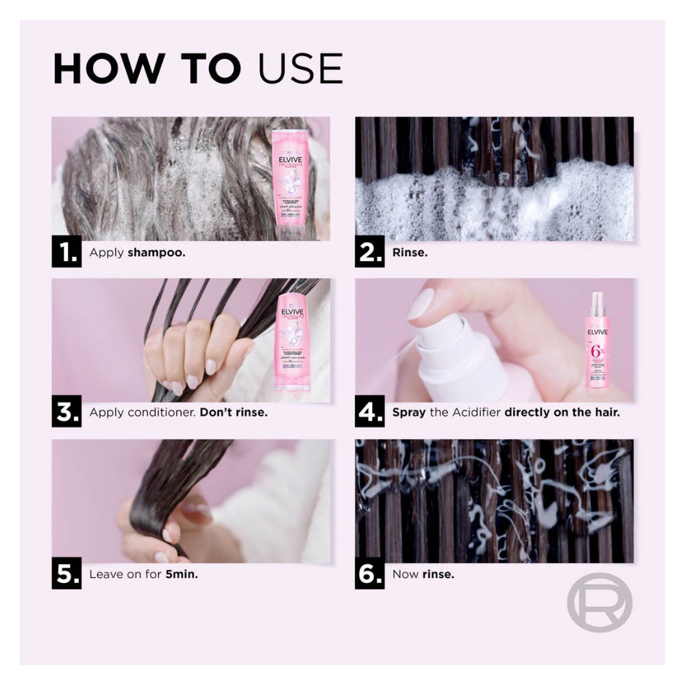 شامبو إلفيف جليكوليك جلوس من لوريال باريس |  صيدلية.كوم.