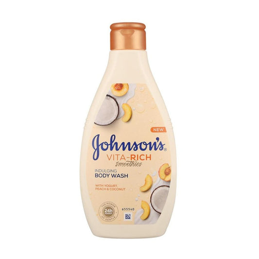 فيتا ريتش سائل استحمام للجسم بخلاصة الخوخ وجوز الهند 750مل من جونسون | صيدلية.كوم.