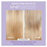 شامبو محسن وموحد الشعر الأشقر رقم 4P حجم 250 مل من اولابليكس | صيدلية.كوم.