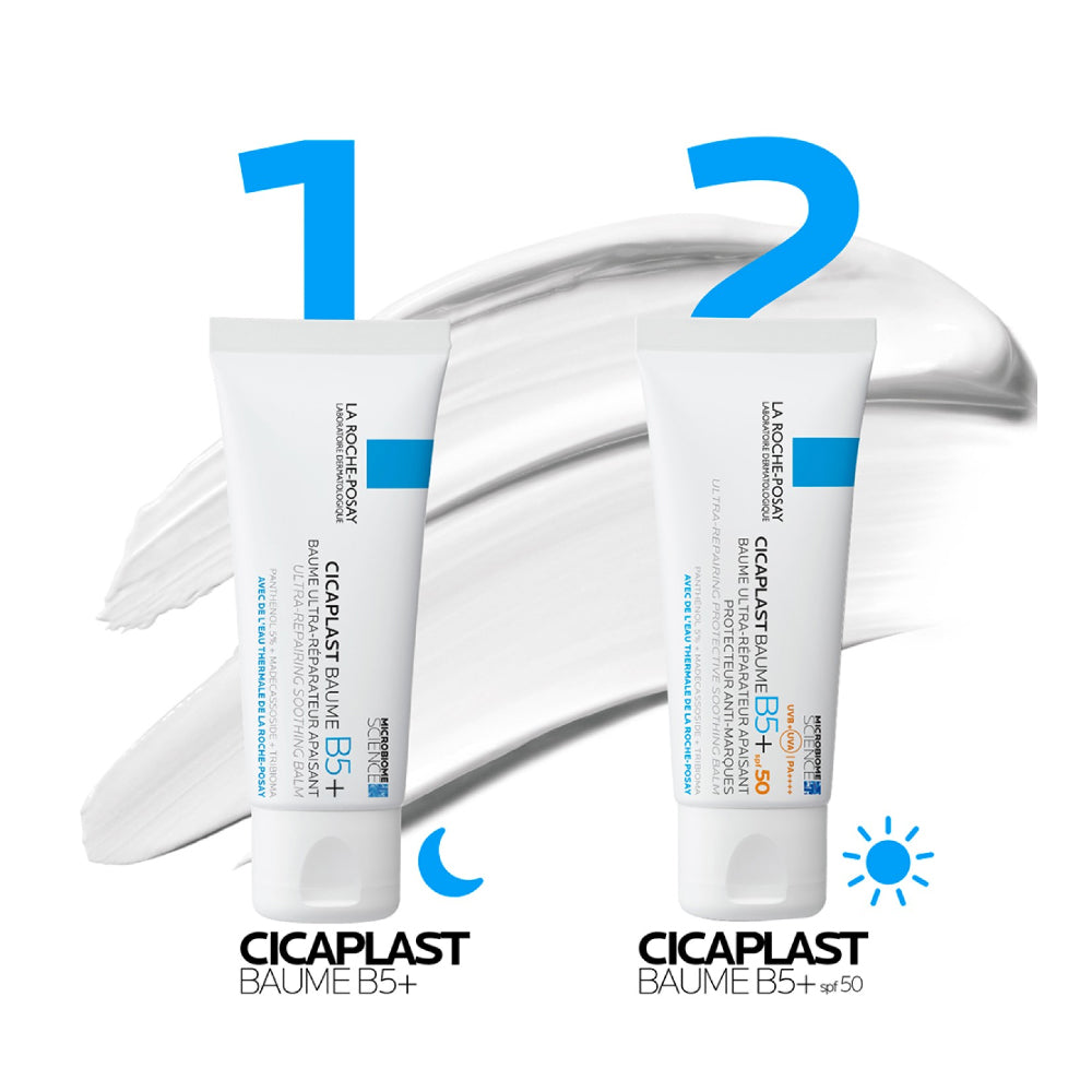 كريم واقي شمس مرمم ومهدئ للبشرة سيكابلاست بعامل حماية من الشمس 50+ حجم 40 مل من لاروش بوزيه | صيدلية.كوم.
