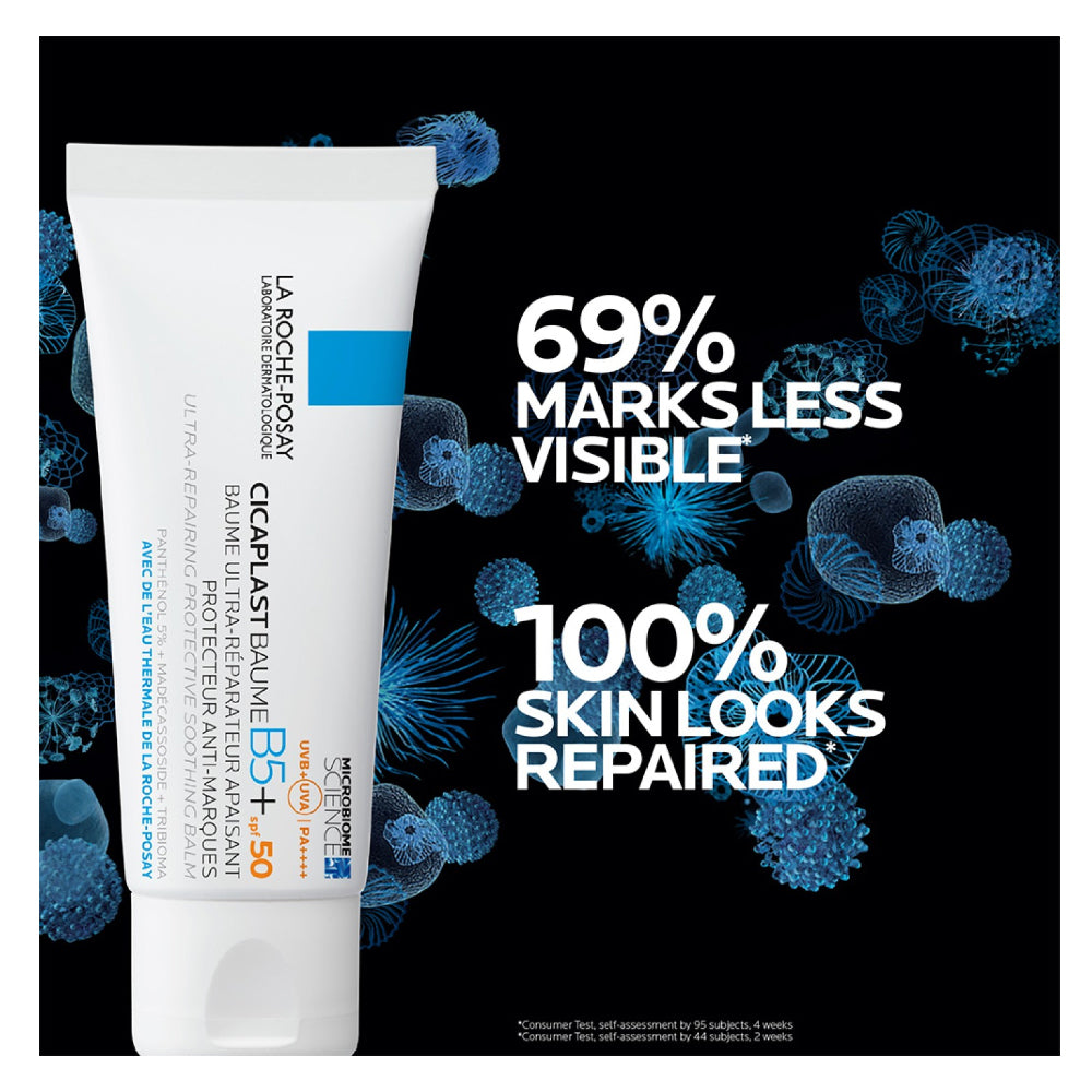 كريم واقي شمس مرمم ومهدئ للبشرة سيكابلاست بعامل حماية من الشمس 50+ حجم 40 مل من لاروش بوزيه | صيدلية.كوم.