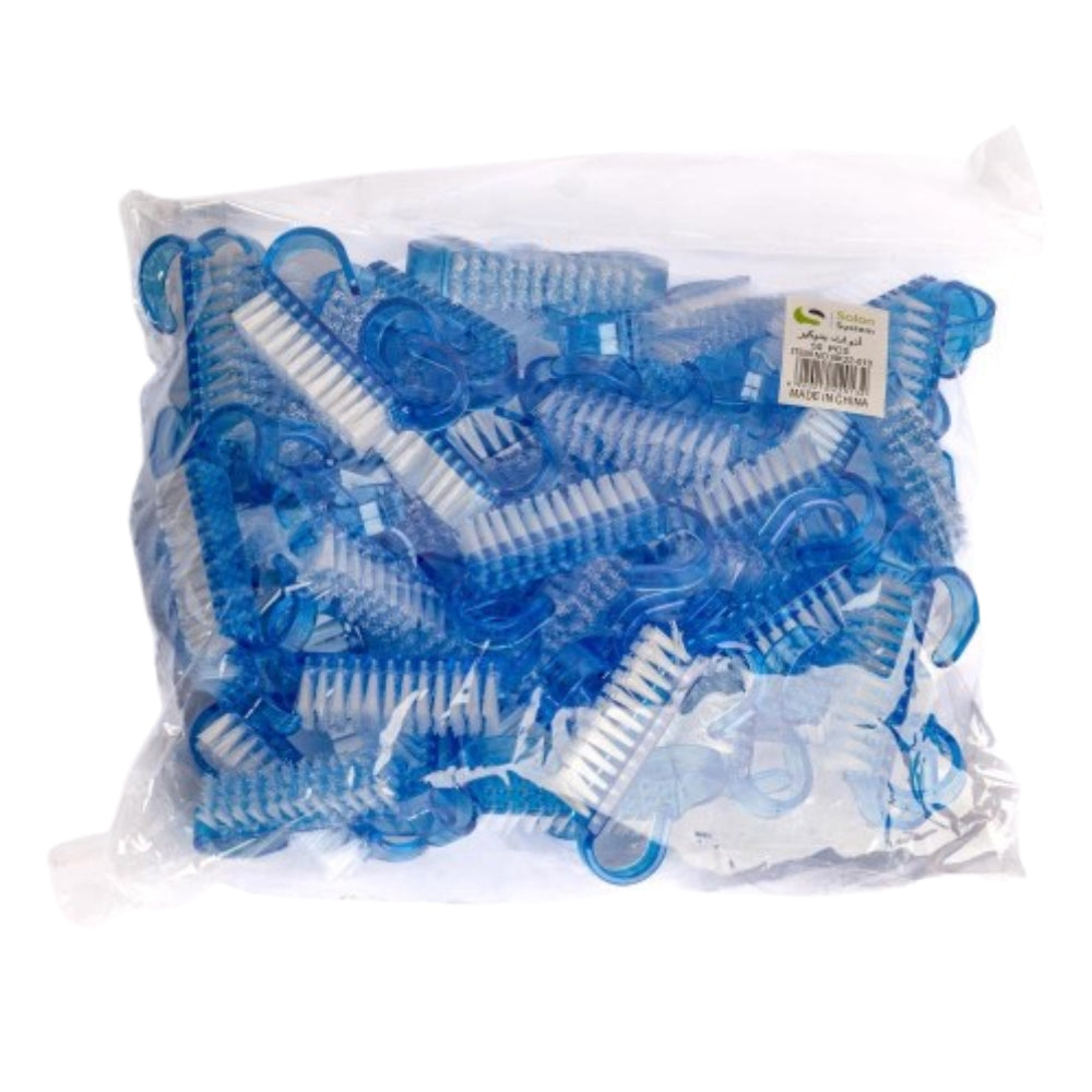 فرشاة بدكير صغيرة لون ازرق 50 قطعة من صالون سيستم | صيدلية.كوم.