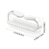 فرشاة بدكير صغيرة شفافة 50 قطعة من صالون سيستم | صيدلية.كوم.