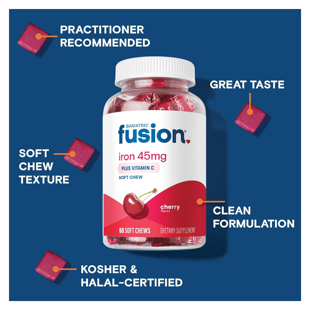 برياتريك فيوجن حديد سهلة المضغ نكهة كرز 48 جم | صيدلية.كوم.