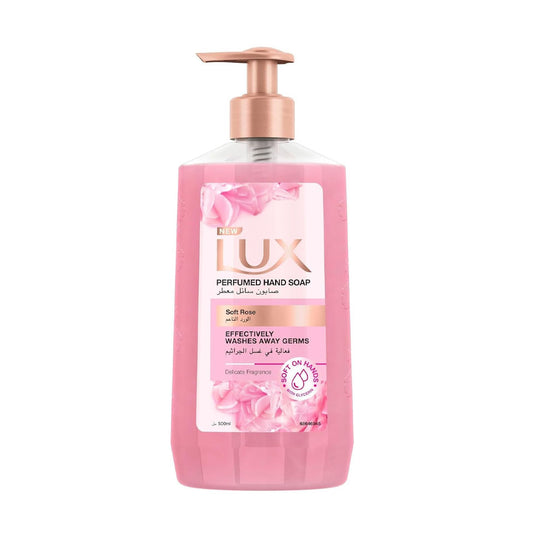 غسول اليد الورد الناعم 500مل من لوكس | صيدلية.كوم.