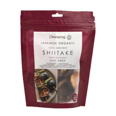 فطر شيتاكي ياباني عضوي مجفف 40 جم من كليرسبرنج | صيدلية.كوم.