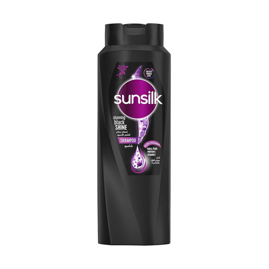 صانسيلك شامبو لمعان ساحر للشعر الأسود 600 مل |  صيدلية.كوم.