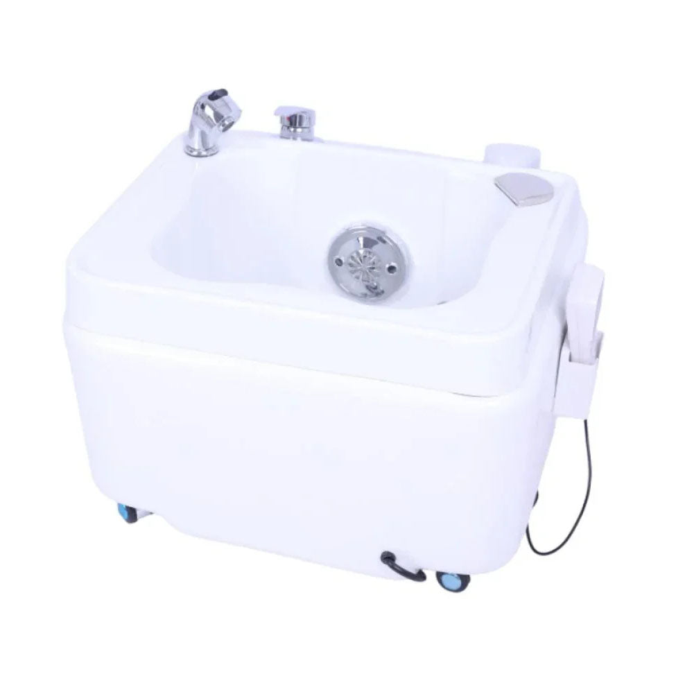 حوض بدكير جاكوزي مطور مع عجلات T098 | صيدلية.كوم.