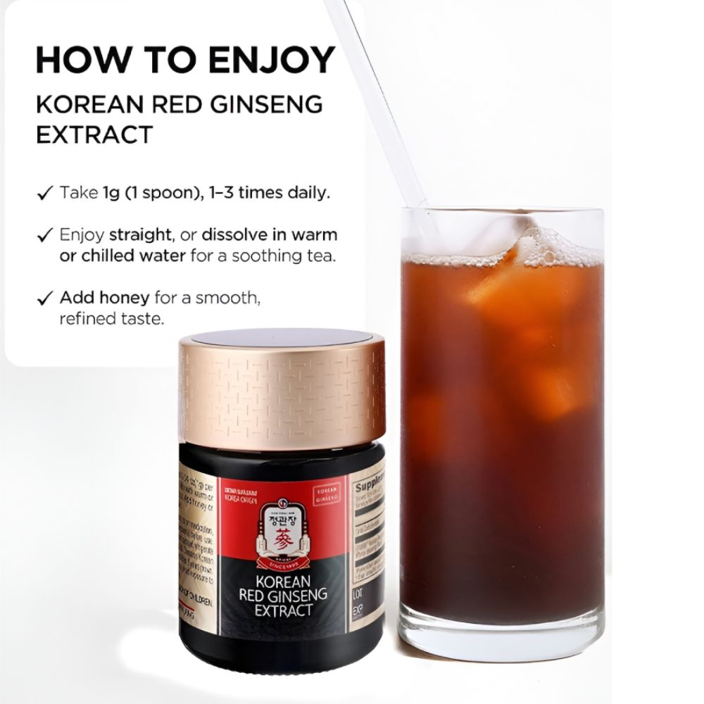 Jung Kwan Jang Korean Red Ginseng Extract 100 grams