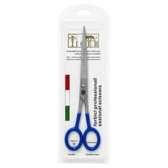 Tiger Laser Hair Scissors TR667 Professional Steel Blue Handle 7 mm