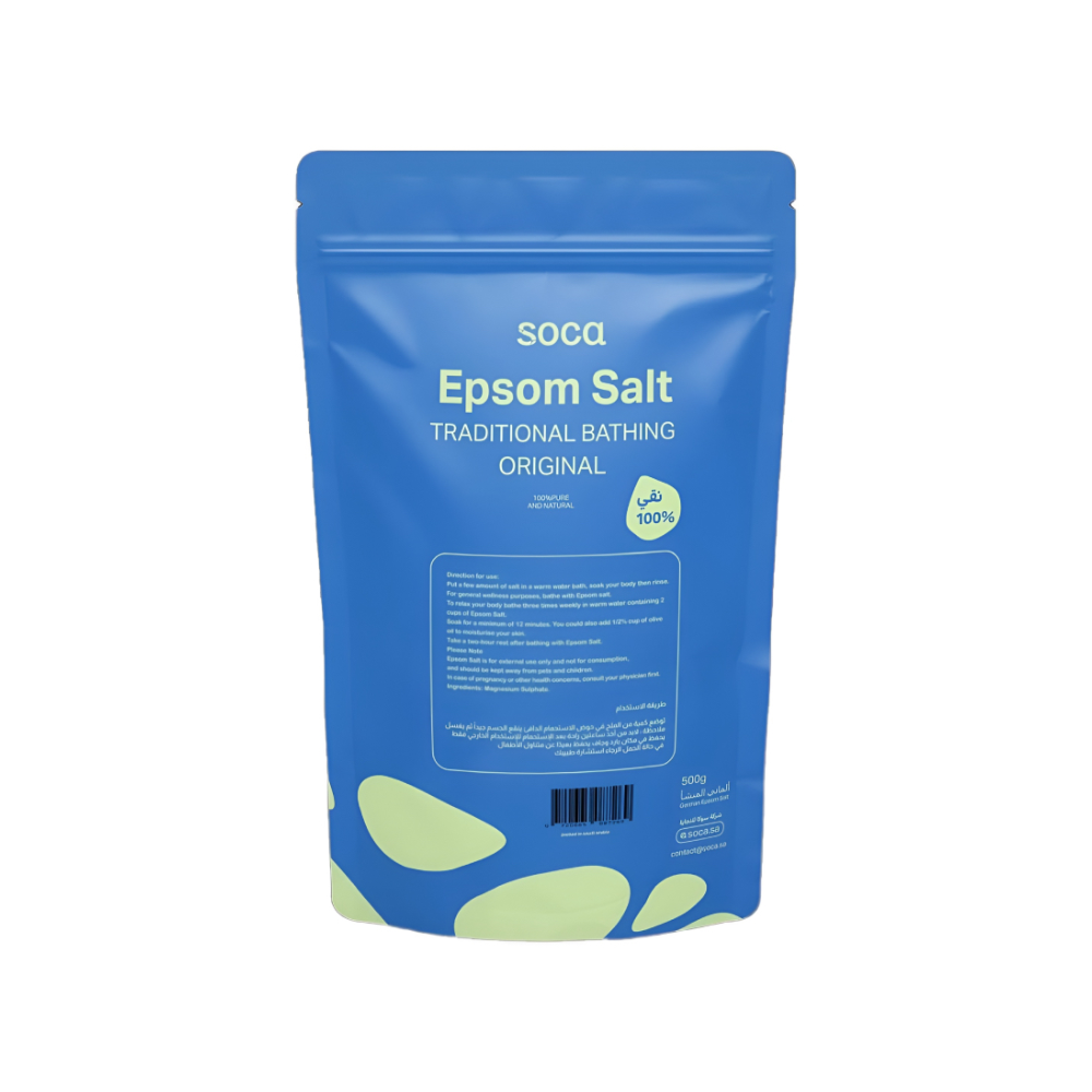Soca Pure Epsom Salt for Bathing 500 g