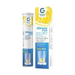 Citroxy Plus Vitamin C + D + Zinc Effervescent Tablets 20 Tablets