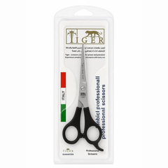 Tiger Laser Professional Hair Scissors TR658 with Plastic Handle and Finger Support 6.5 mm