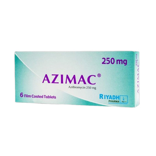 Azimac 250 mg 6 tablets