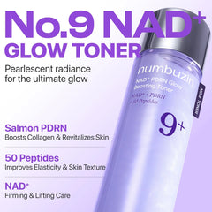 نومبوزين تونر رقم 9 لتعزيز الإشراقة والنضارة NAD+ PDRN 150 مل