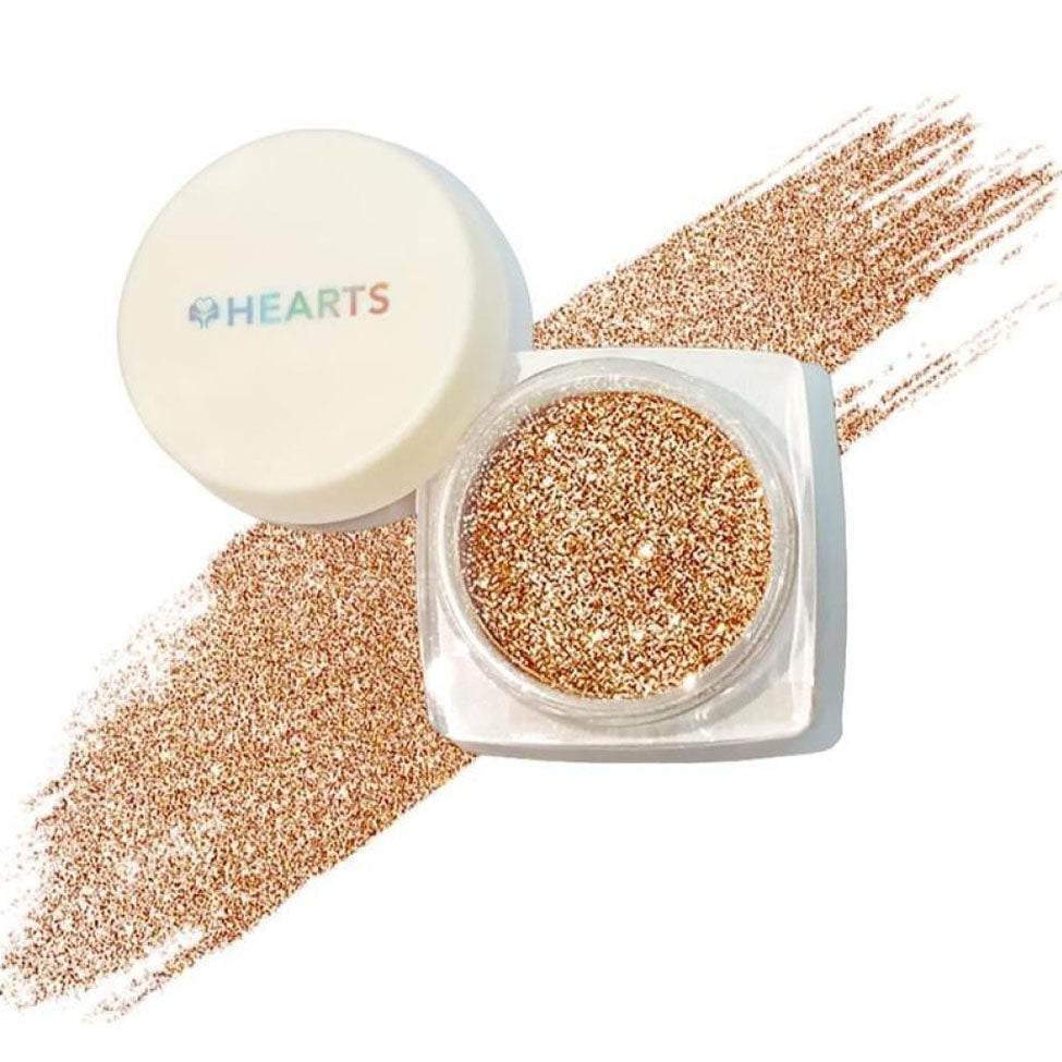 Hearts Shiny Glitter Loose Powder 18