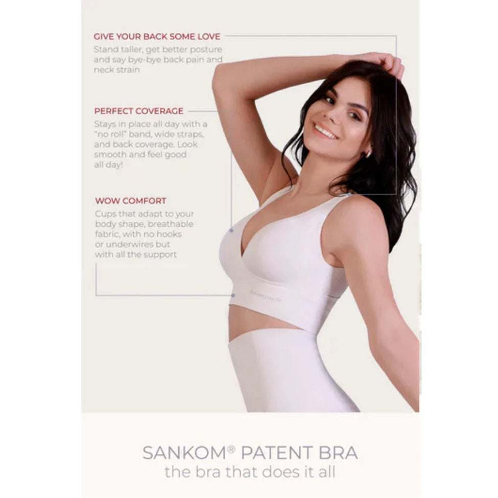 حمالة صدر من القطن العضوي الحاصل على براءة اختراع من سانكوم | صيدلية.كوم.