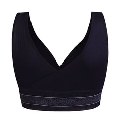 حمالة صدر رياضية حاصلة على براءة اختراع باللون الاسود من سانكوم | صيدلية.كوم.