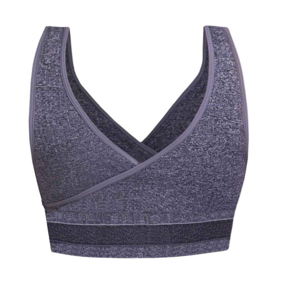 حمالة صدر رياضية حاصلة على براءة اختراع باللون الرمادي من سانكوم | صيدلية.كوم.