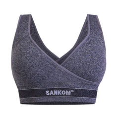 حمالة صدر رياضية حاصلة على براءة اختراع باللون الرمادي من سانكوم | صيدلية.كوم.