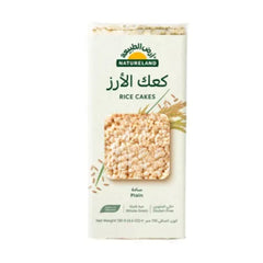 أرض الطبيعة كعك الأرز سادة 130 جم