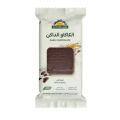 أرض الطبيعة كعك الأرز بالكاكاو الداكن 90 جم