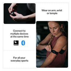 بولار جهاز مراقبة معدل ضربات القلب M-XXL بتقنية الحساس البصري للإستشعار باللون الأسود | صيدلية.كوم.