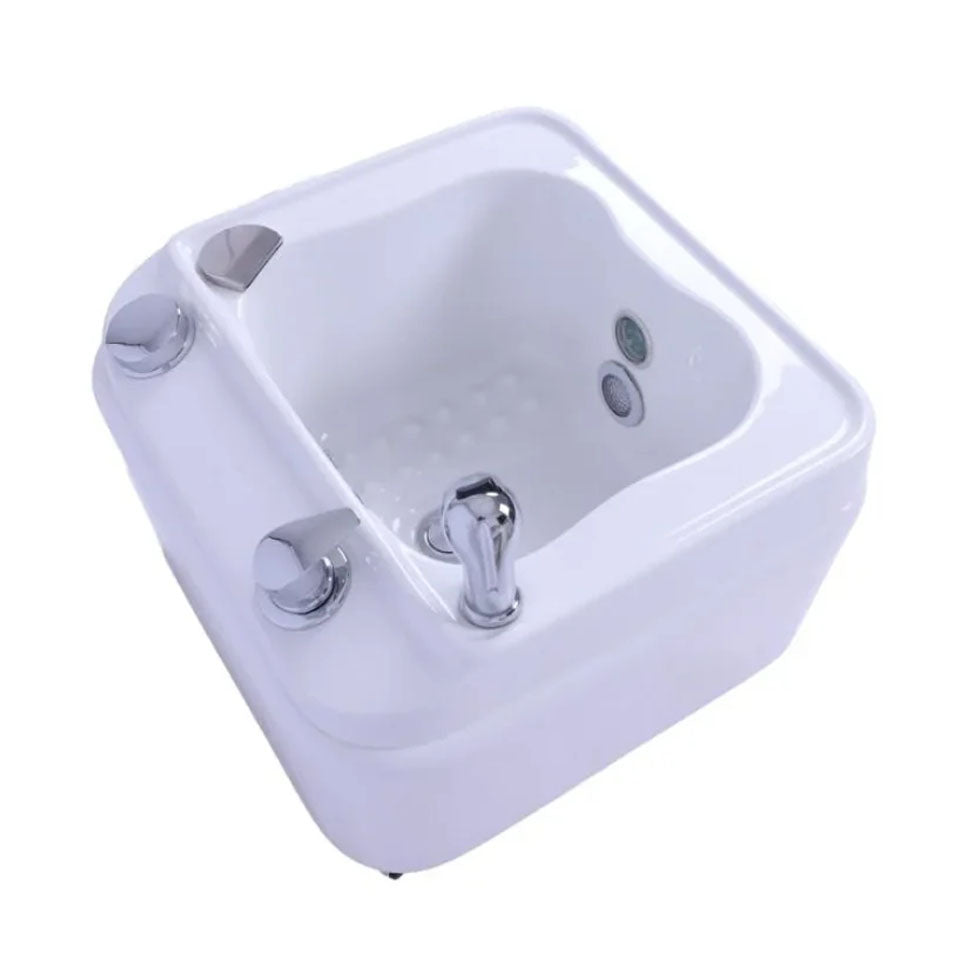 حوض بدكير جاكوزي مطور مع عجلات T098 | صيدلية.كوم.