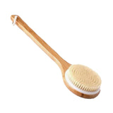 فرشاة الجسم الخشبية بمقبض طويل من ميلا | صيدلية.كوم.