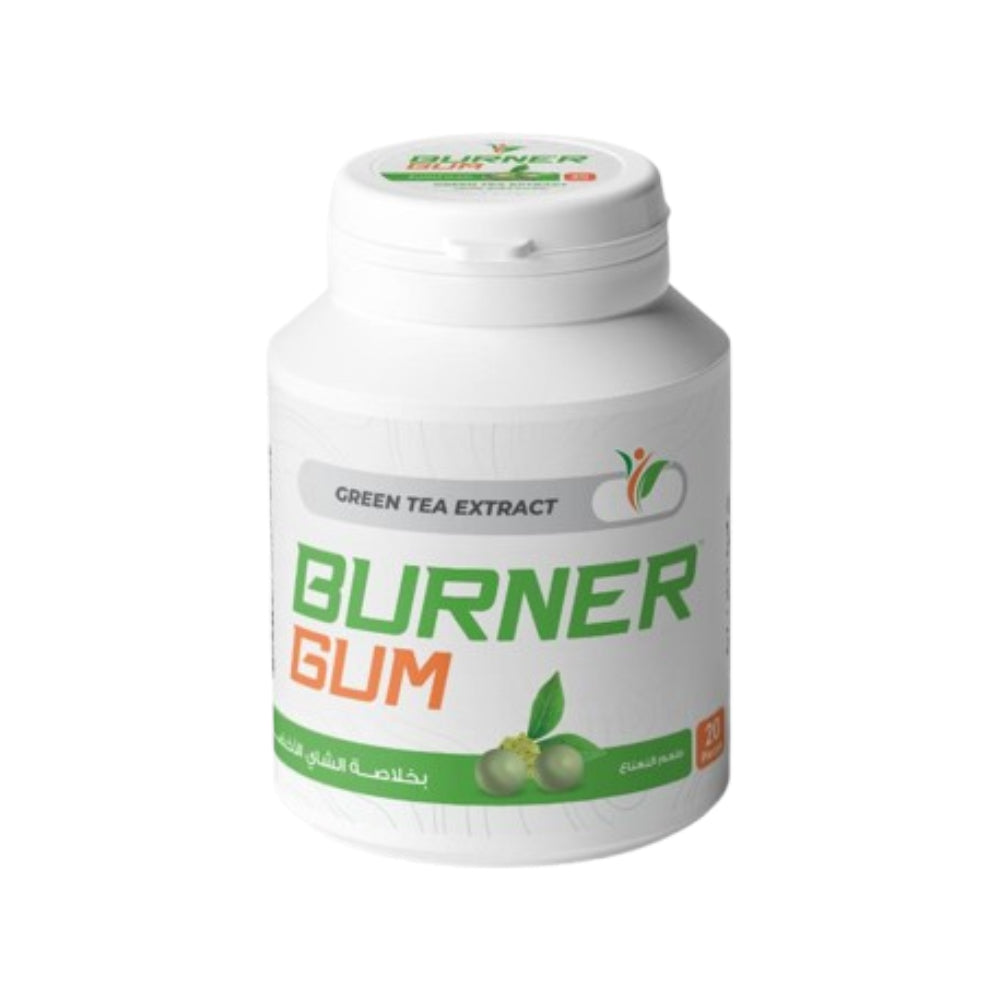 علكة برنر بخلاصة الشاي الاخضر بطعم النعناع | صيدلية.كوم.