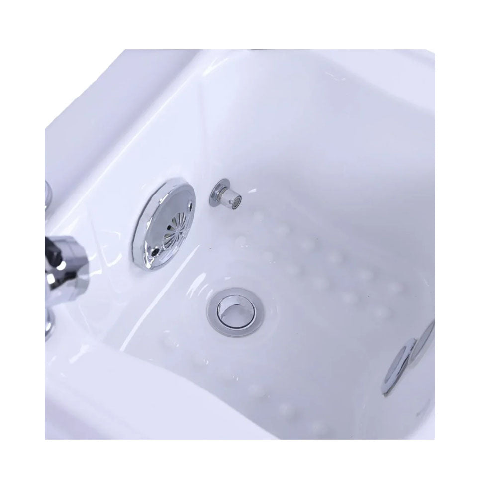 حوض بدكير جاكوزي مطور مع عجلات T098 | صيدلية.كوم.