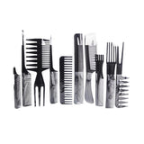 مجموعة مشط الشعر 10 قطع من لوفيان