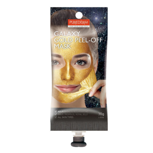 قناع تقشير الوجه جالاكسي بالذهب الحجم الكبير 30 جم من من بيورديرم