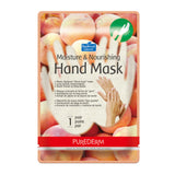 بيورديرم قفازات اليدين المرطبة والمغذية بالخوخ