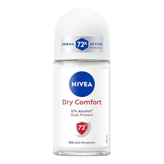 Nivea Women's Deodorant Dry Comfort 72 Hours - Roll On 50 ml