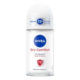 Nivea Women's Deodorant Dry Comfort 72 Hours - Roll On 50 ml