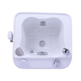 حوض بدكير جاكوزي مطور مع عجلات T098 | صيدلية.كوم.