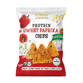 Pop Crop Sweet Paprika Flavored Protein Chips Gluten Free 60 g