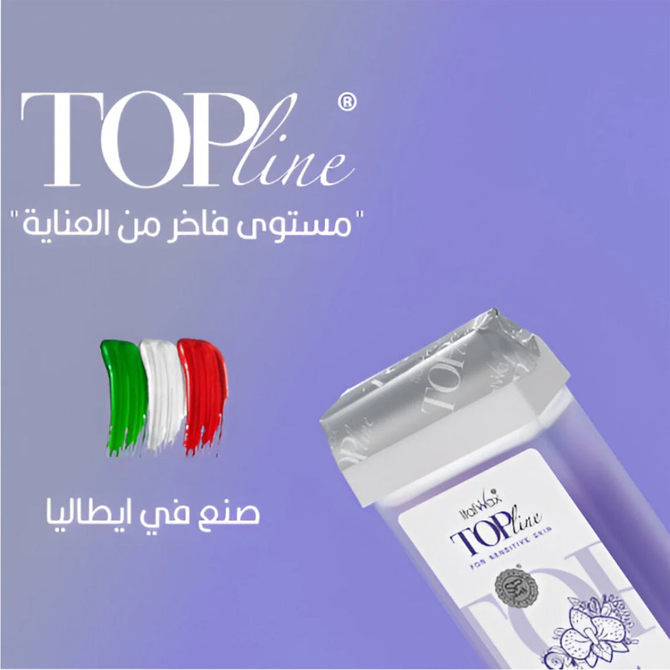 ItalWax Wax Roll Top Line Italian For Sensitive Skin With Orchid 100ml