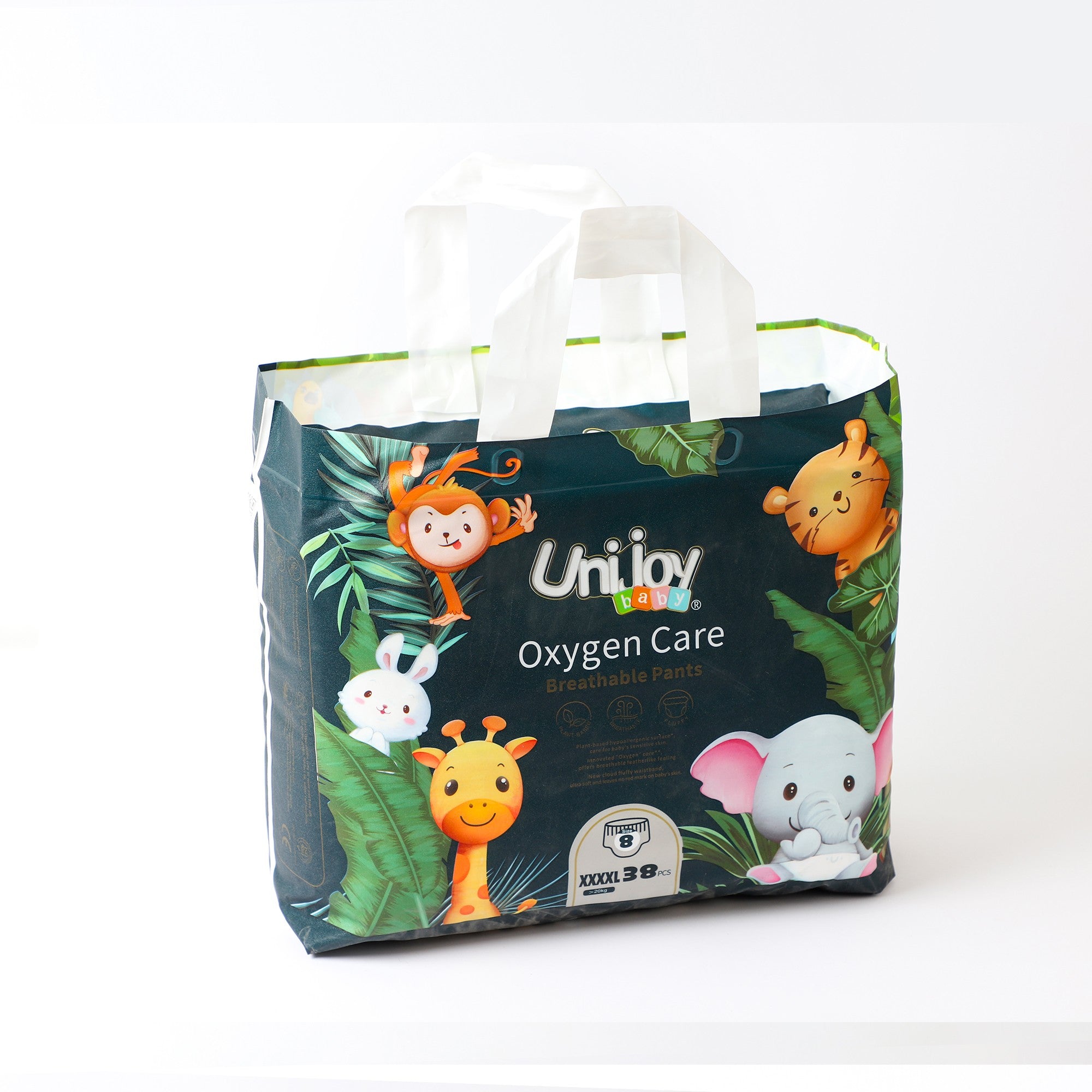 يوني جوي عناية الاوكسجين لباس متنفس للجلد حجم كبير مقاس ضخم جدا اعلي 20 كيلو  فما فوق رقم 8 عدد 38 لباس |  صيدلية.كوم.