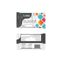 بيوتي سيستم مناديل 25 منديل مبللة مزيلة للبقع العنيدة | صيدلية.كوم.