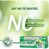 دابر معجون أسنان الليمون والنعناع 150 مل