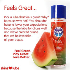 Skins Natural Watermelon Fruit Lubricant 130 ml