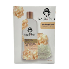 Koji Plus 250ml Aromatic Body Wash with Velvety Jasmine Loofah