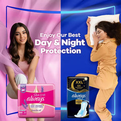 Always Skin Love Up to Zero Wetness 100% Softness Maxi Thick 72 Pads