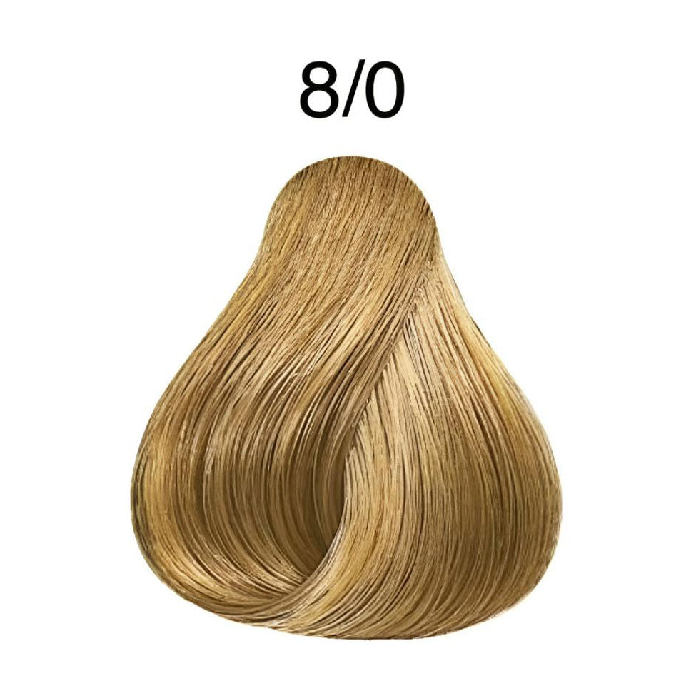 Koleston Hair Dye Kit Light Blonde 0% Ammonia Deluxe 8/0