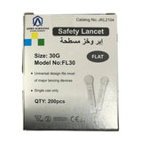 ADWA ALWASFAH Safety Lancet Flat 200 pieces