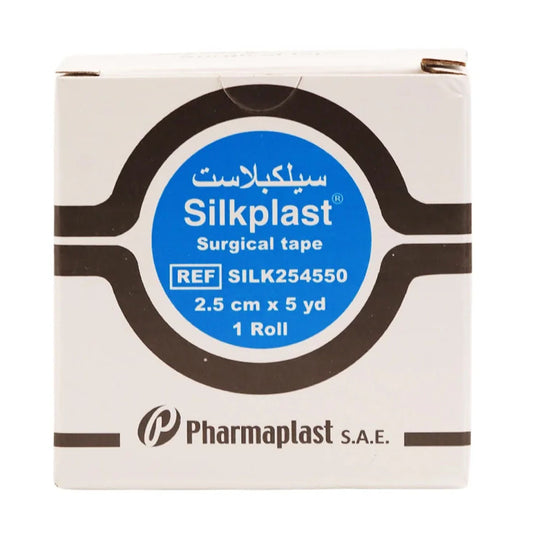 سيلكبلاست شريط لاصق جراحي 2.5 سم × 5 يارد