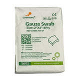Greetmed 8-ply Gauze Swab 2 x 2 Size